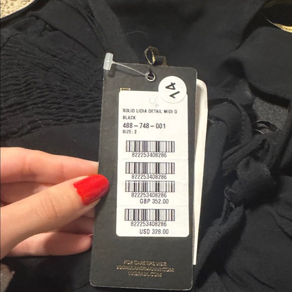 Vix Black Lidia Dress - Picture 6 of 6